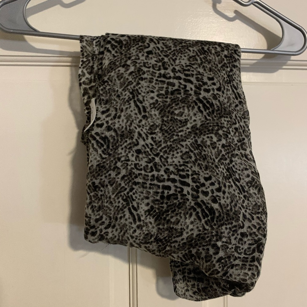 patterned calvin klein scarf